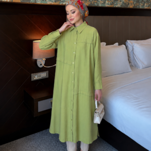 Luna Button-Front Maxi Tunic