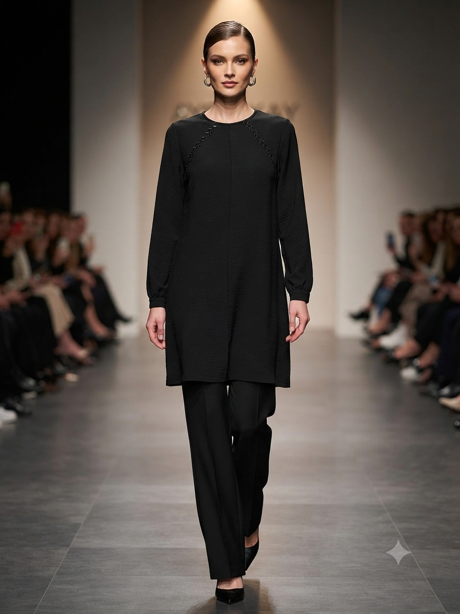 Elegant Ayrobin Modest Tunic