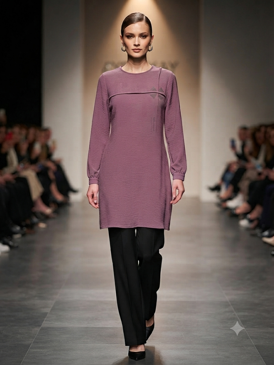 Elegant Ayrobin Modest Tunic - Image 3