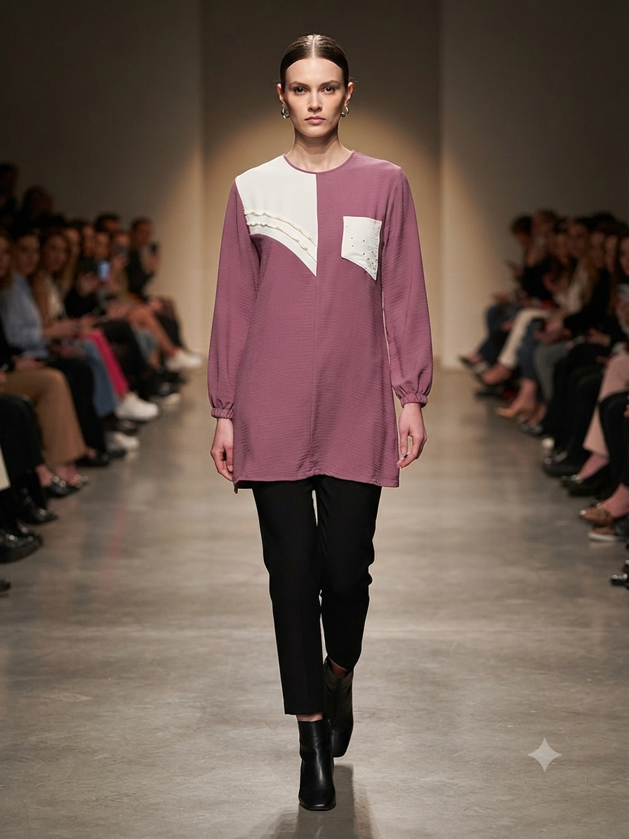 Elegant Ayrobin Modest Tunic - Image 5