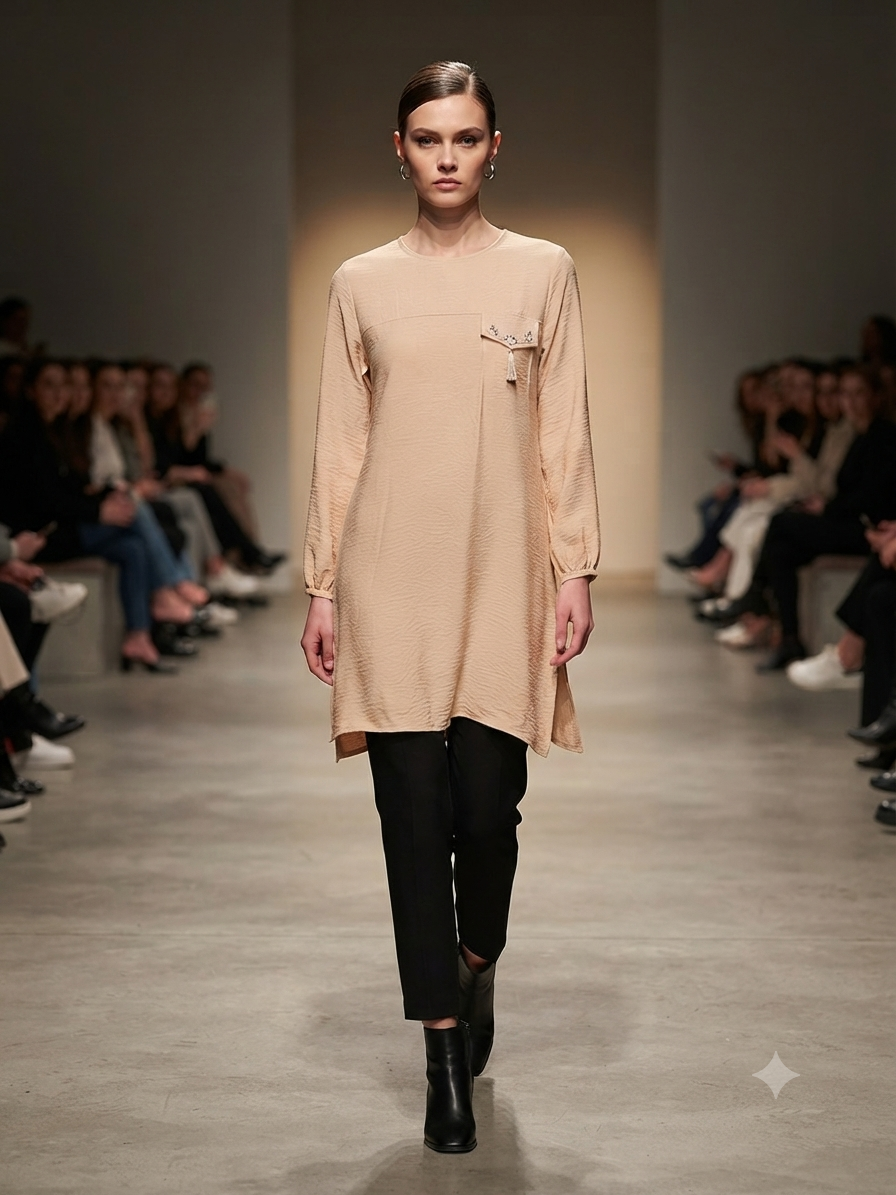 Elegant Ayrobin Modest Tunic - Image 7