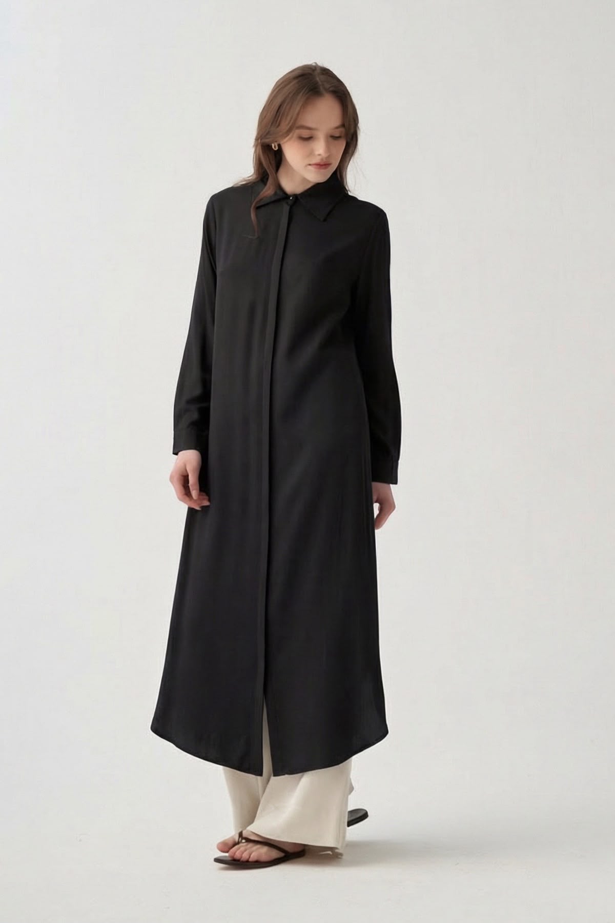 Long Viscose Tunic