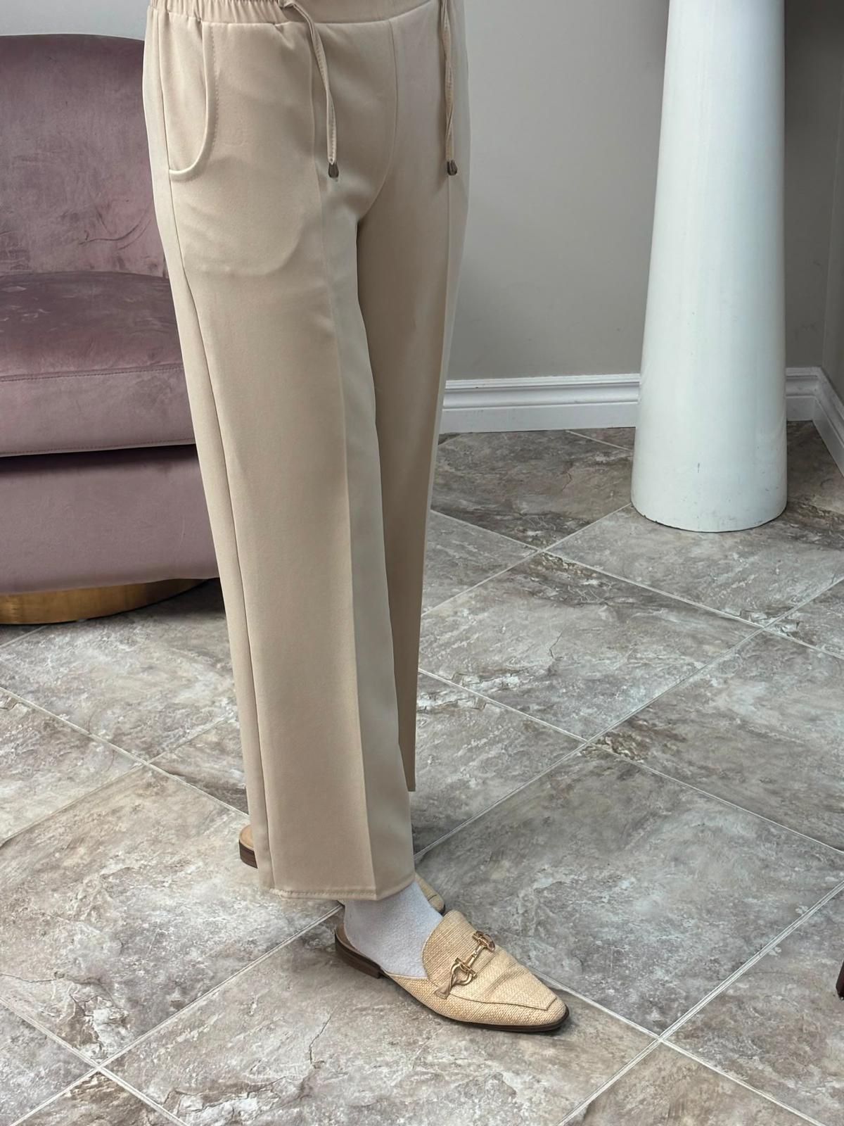 Elastic Waist Comfort Pant - Image 5