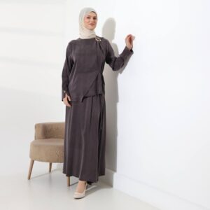 Silk Cupro Skirt Set