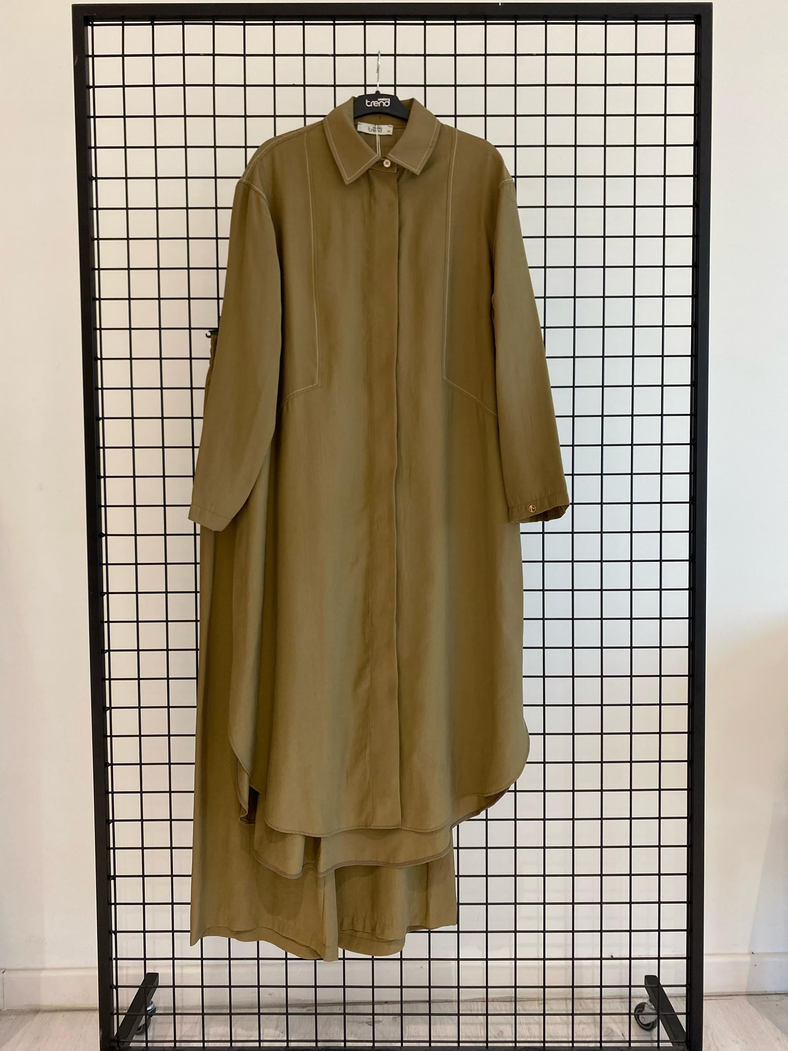 Minimalist Longline Tunic & Pants Set