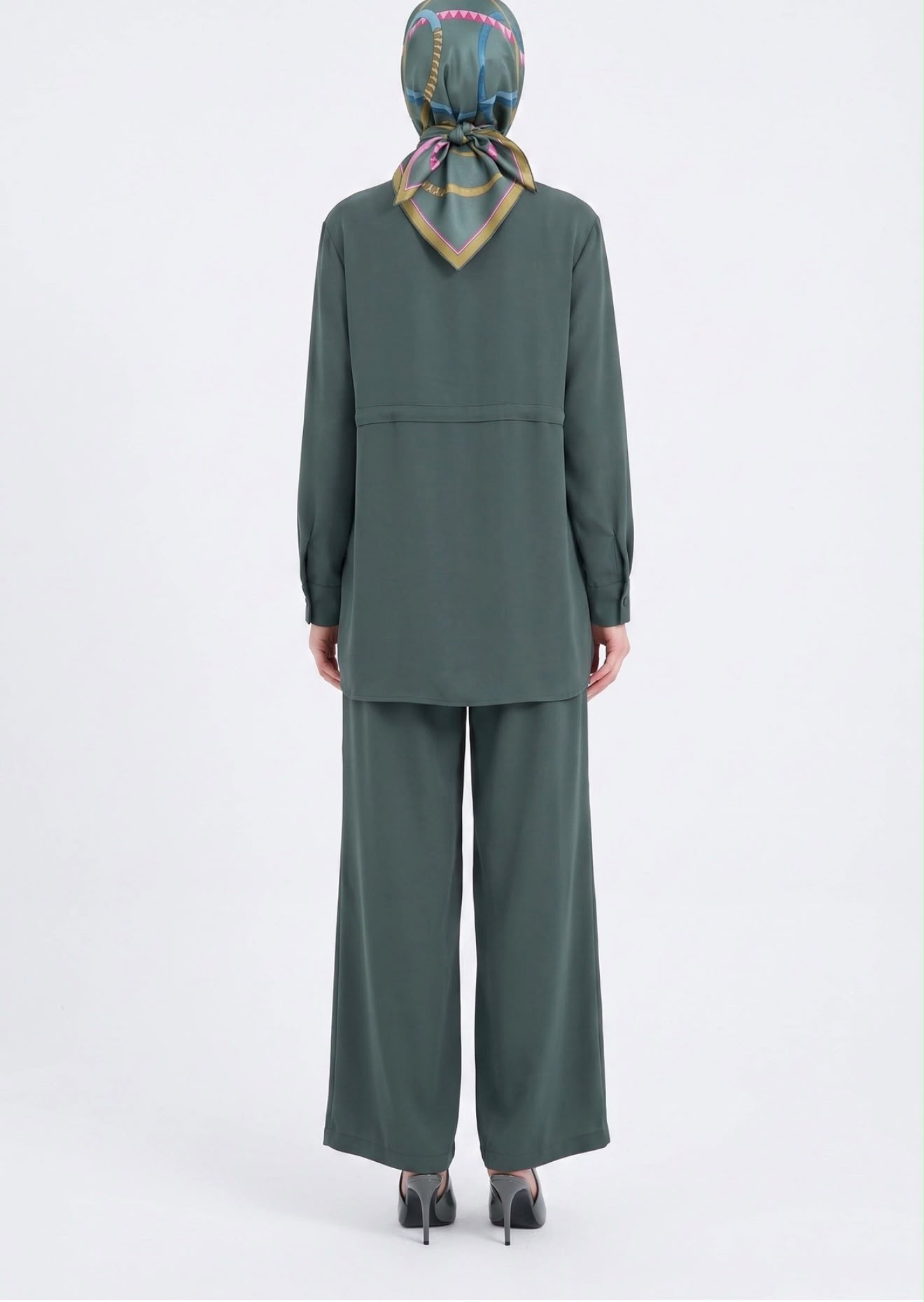 Luna Zip-Front Modest Two-Piece Set - Image 5