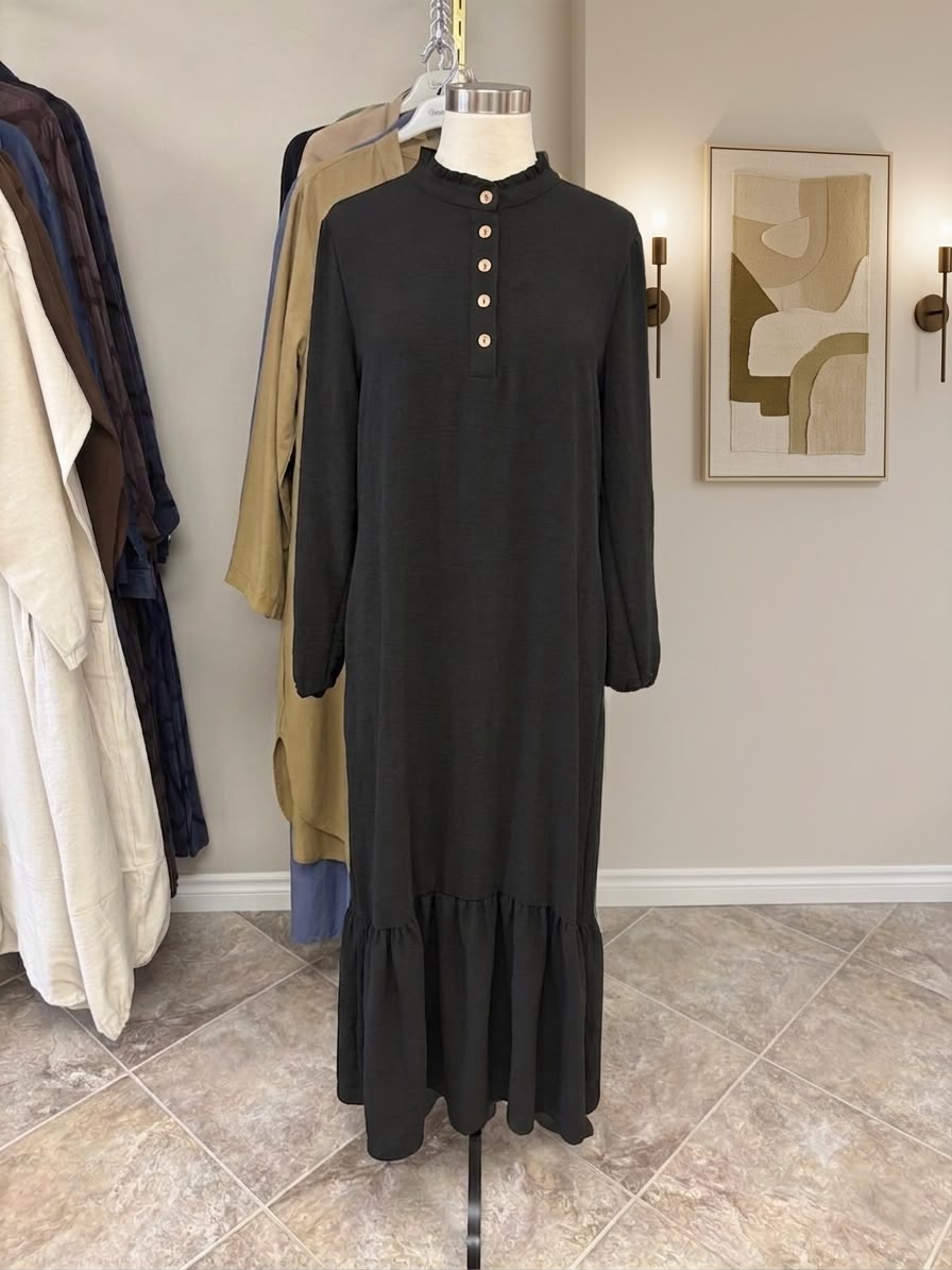 Linen Maxi Dress