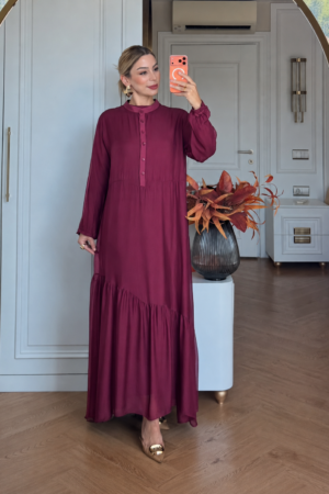 Silk Satin Maxi Dress