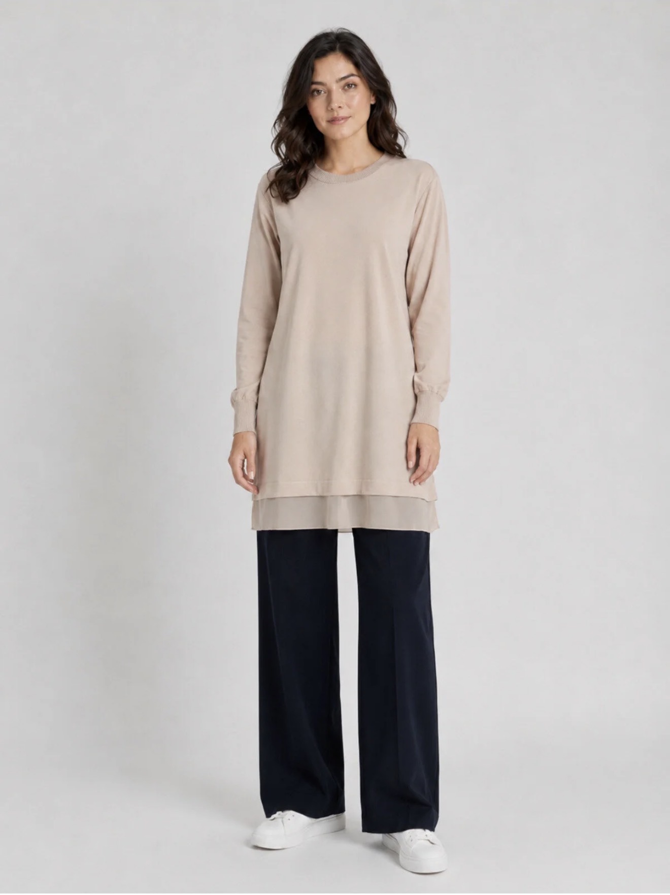 Chiffon Hem Tunic - Image 3