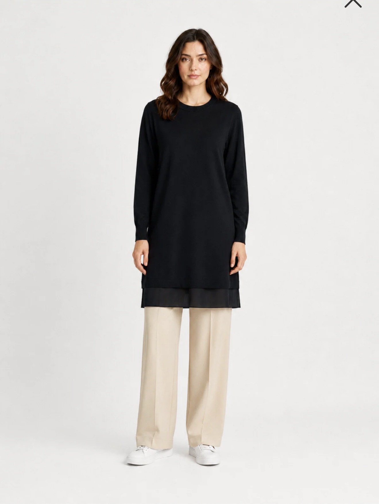 Chiffon Hem Tunic - Image 2