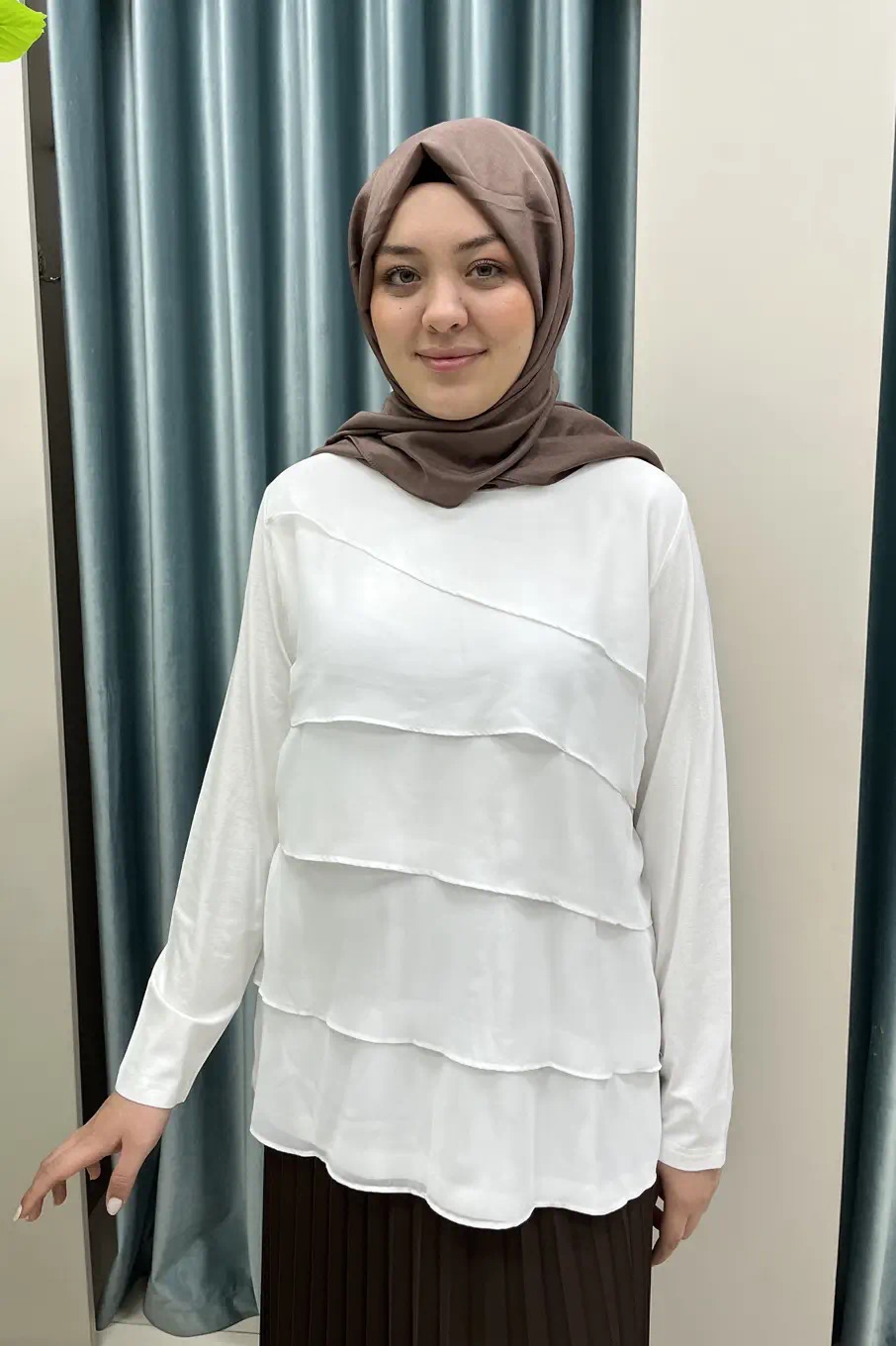 Layered Chiffon Tunic - Image 7