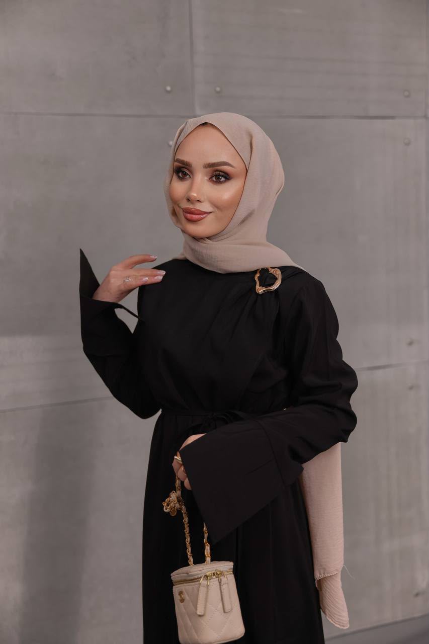 Gold Buckle Modal Maxi Dress - Image 2