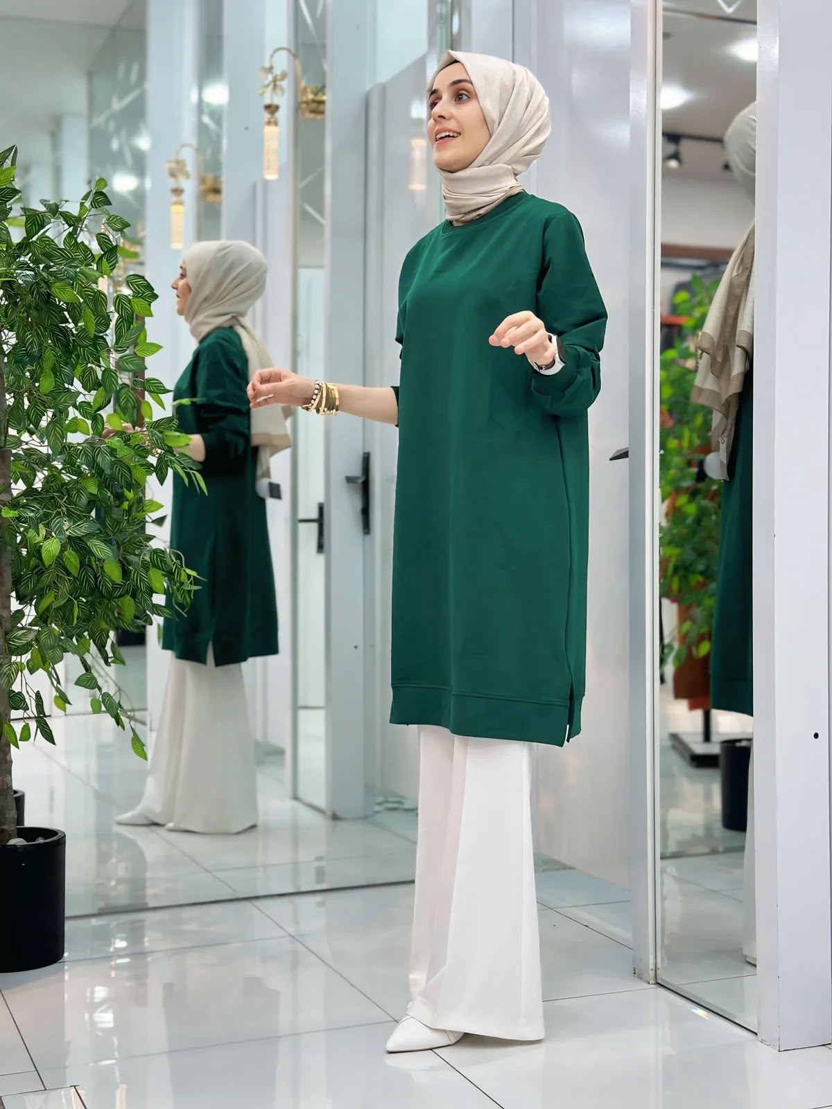 Fall & Spring Long Tunic - Image 2