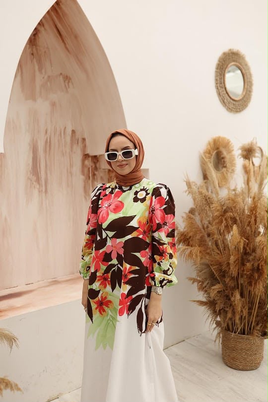 Floral Cotton Maxi Dress - Image 2