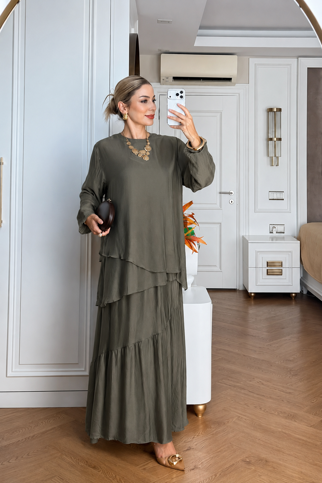 Silk Skirt Set - Image 6