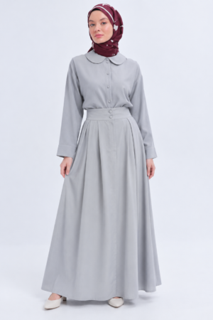 100% Linen Maxi Skirt