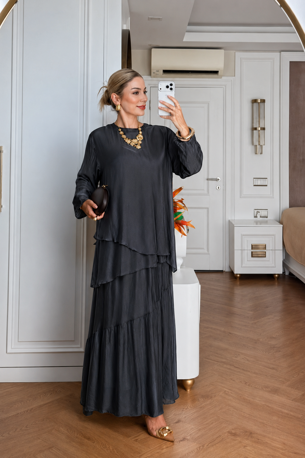 Silk Skirt Set - Image 3