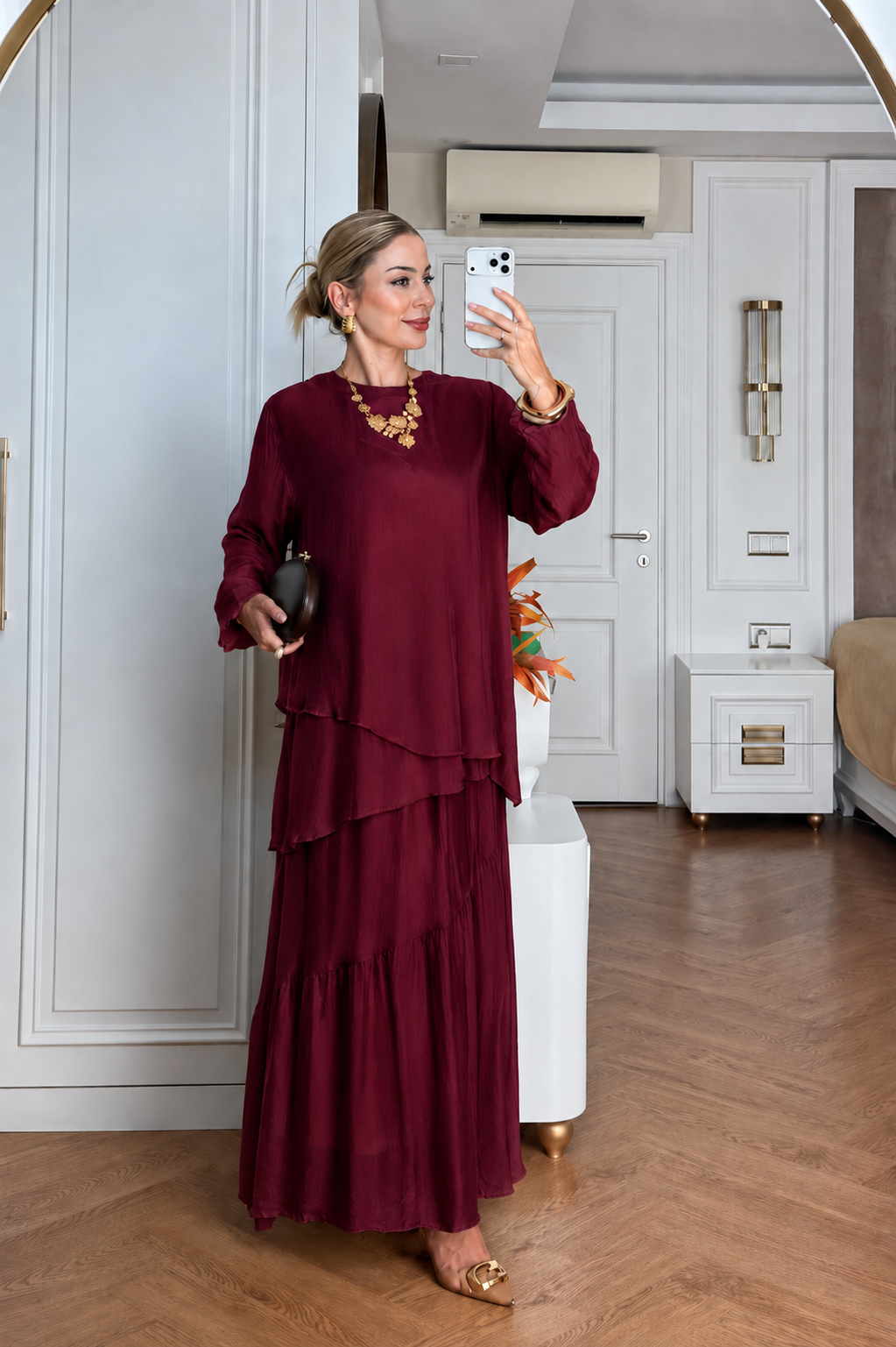 Silk Skirt Set - Image 4