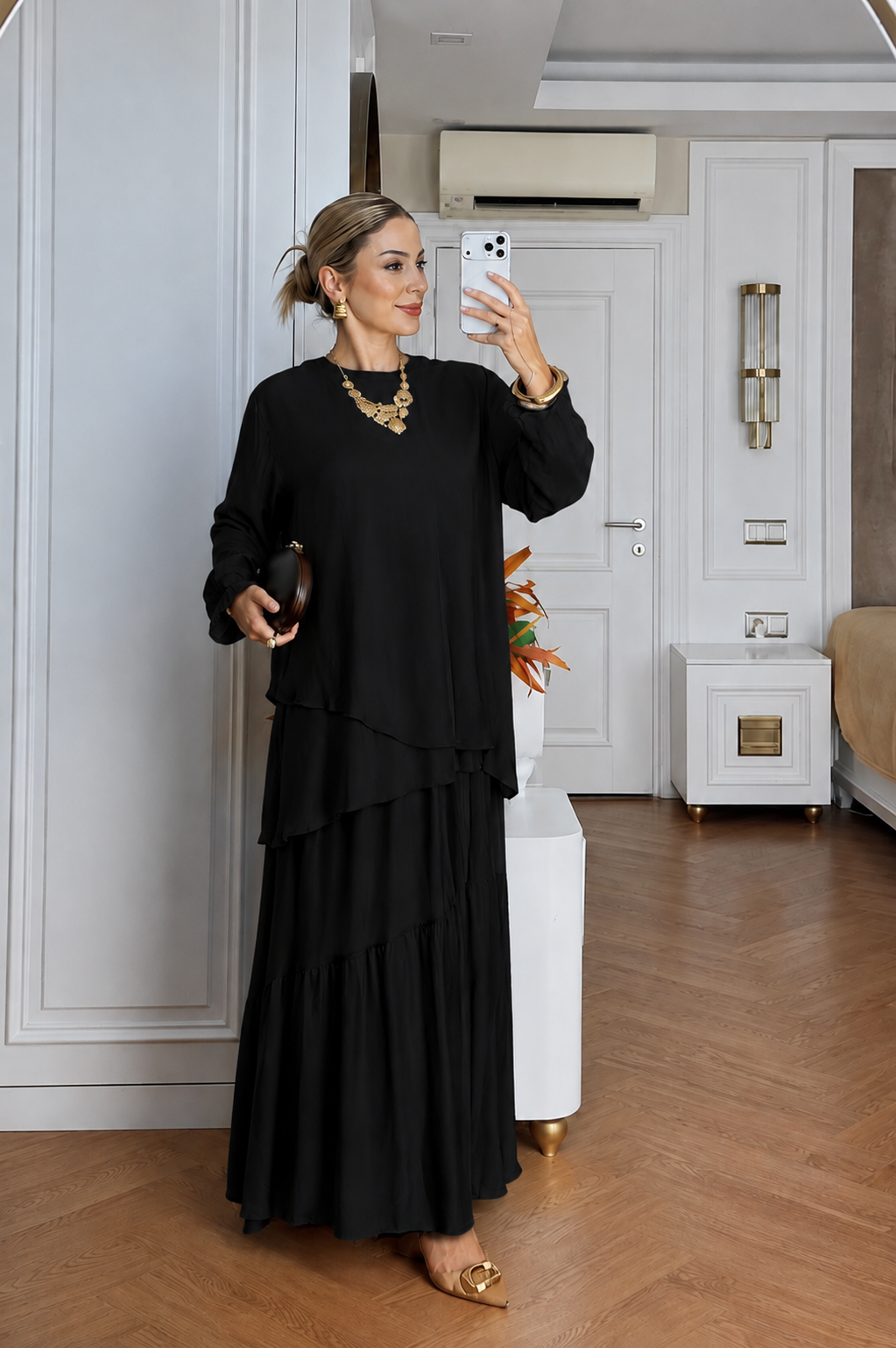 Silk Skirt Set - Image 5