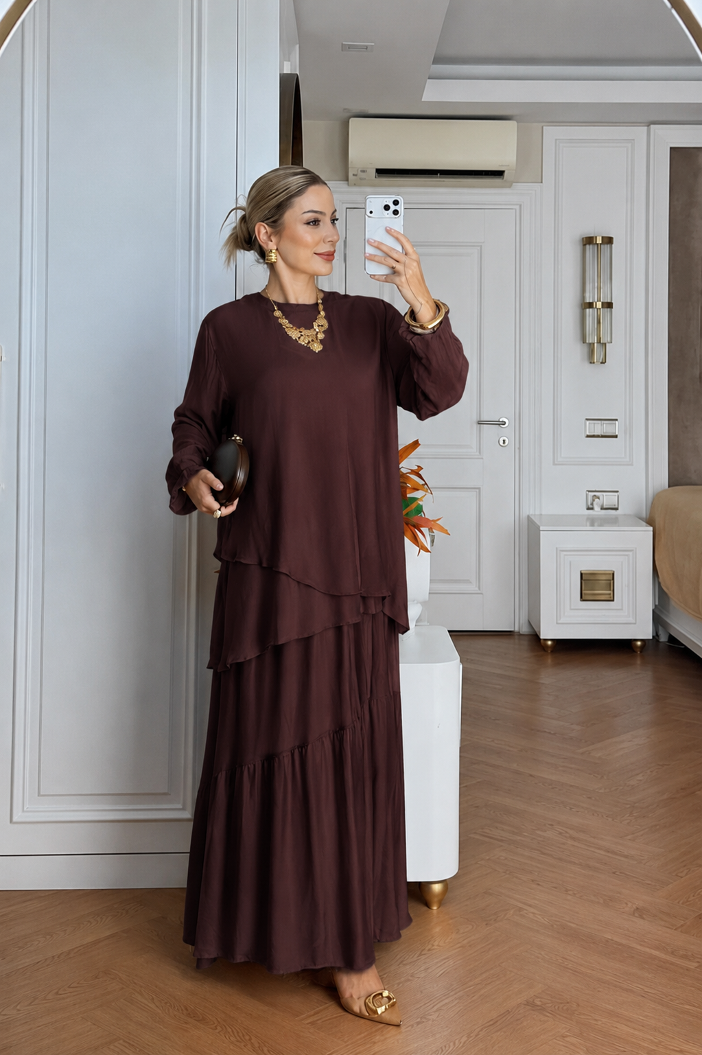 Silk Skirt Set - Image 2